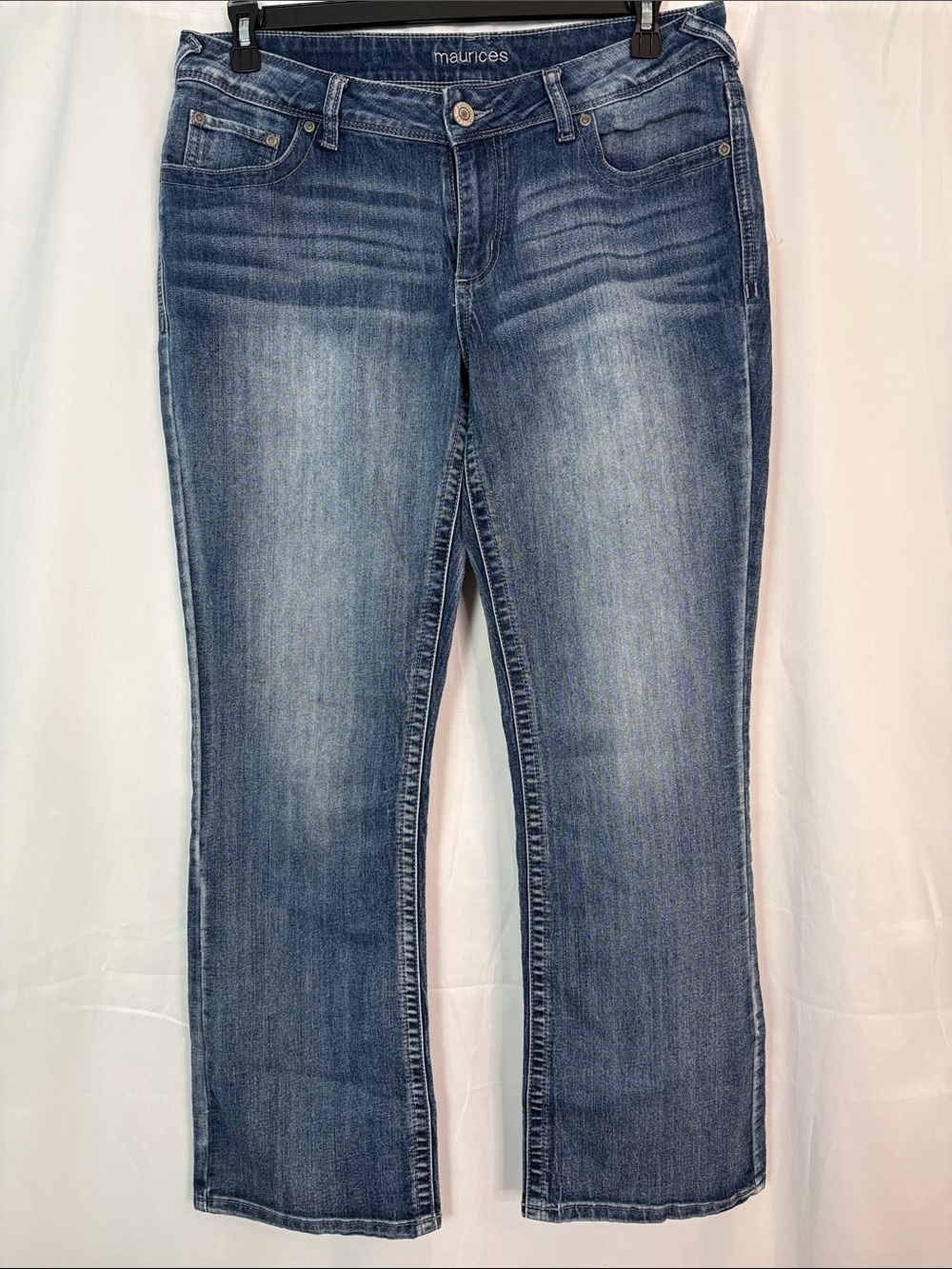 Maurices Women's Medium Blue Bootcut Leg Jeans Size 14W